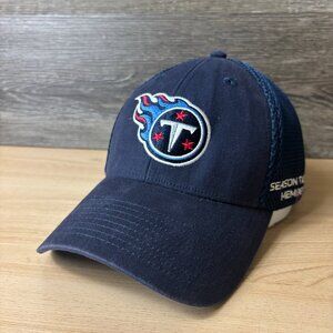 Tennessee Titans Hat Cap Fitted One Size Blue NFL Football Season Ticket